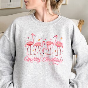 Flamingo Sweater Etsy