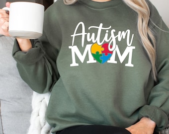 Autism Mom Sweatshirt, Autism Awareness Sweatshirt, Autism Mom Gift, Autism Acceptance, Autism Support Gift, Autism Shirt, Autism Mom Hero