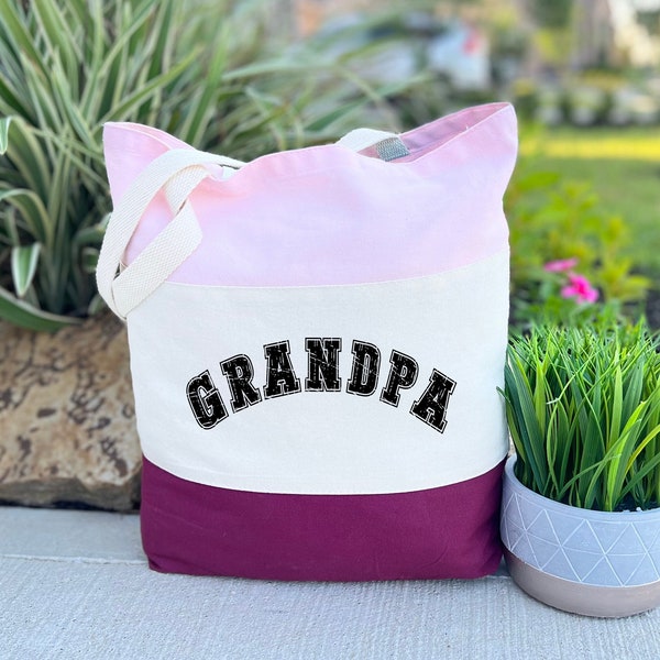 Grandpa Tricolor Bag, Father's Day Gift Grandpa, Father's Day Gift Ideas, Grandpa Hiking Bag