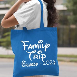 Custom Family Trip Bag, Family Vacation Bag, 2026 Family Trip Bag, Adventure Bag, Camping Gift, Beach Gift, Traveler Bag, Family Trip Gift Bild 10