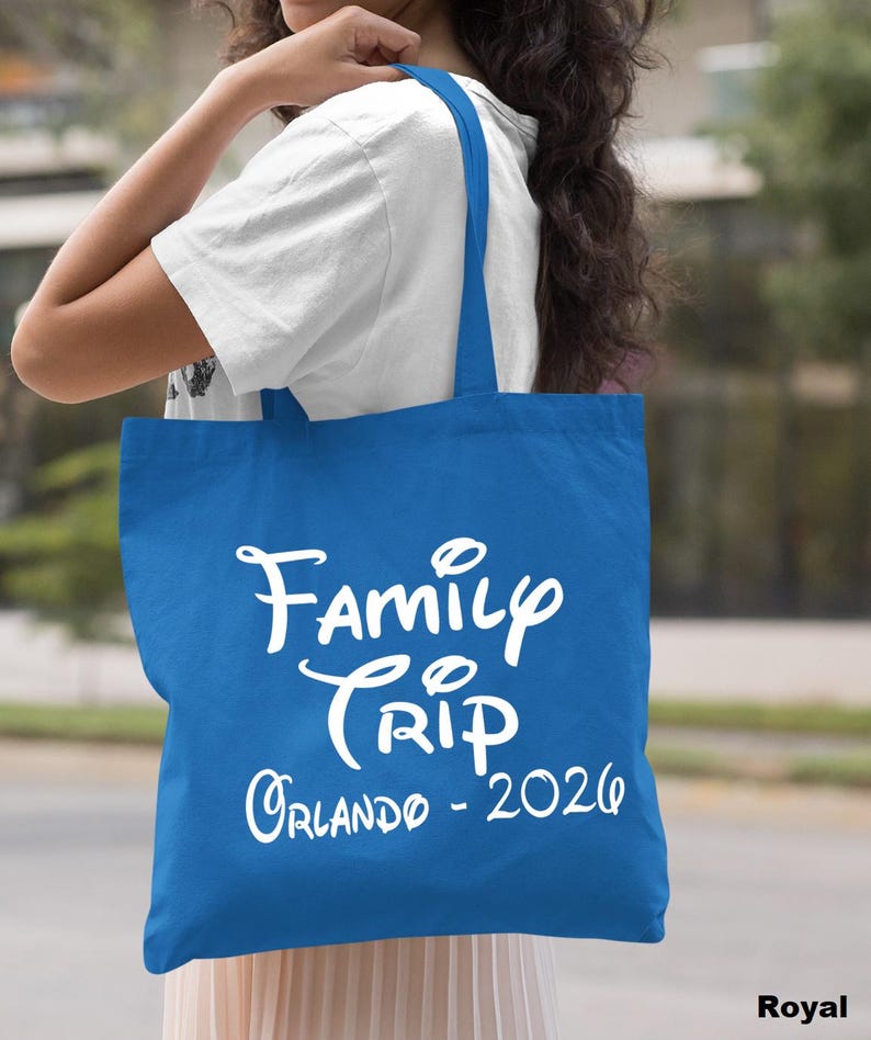 Custom Family Trip Bag, Family Vacation Bag, 2026 Family Trip Bag, Adventure Bag, Camping Gift, Beach Gift, Traveler Bag, Family Trip Gift Bild 10