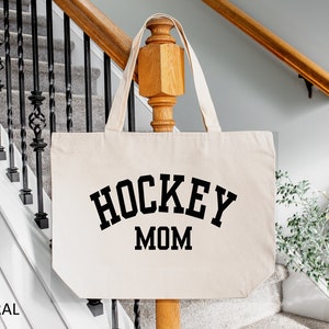 Hockey Bag, Hockey Mom Gift Bag, Mother Day Bags, Hockey Gifts Bag for Mom, Hockey Mama Gift Bag, Hockey Lover Gift Bag, Sports Mom Gift Bag image 4