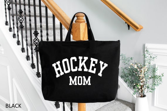 Hockey Bag, Hockey Mom Gift Bag, Mother Day Bags, Hockey Gifts Bag for Mom, Hockey Mama Gift Bag, Hockey Lover Gift Bag, Sports Mom Gift Bag