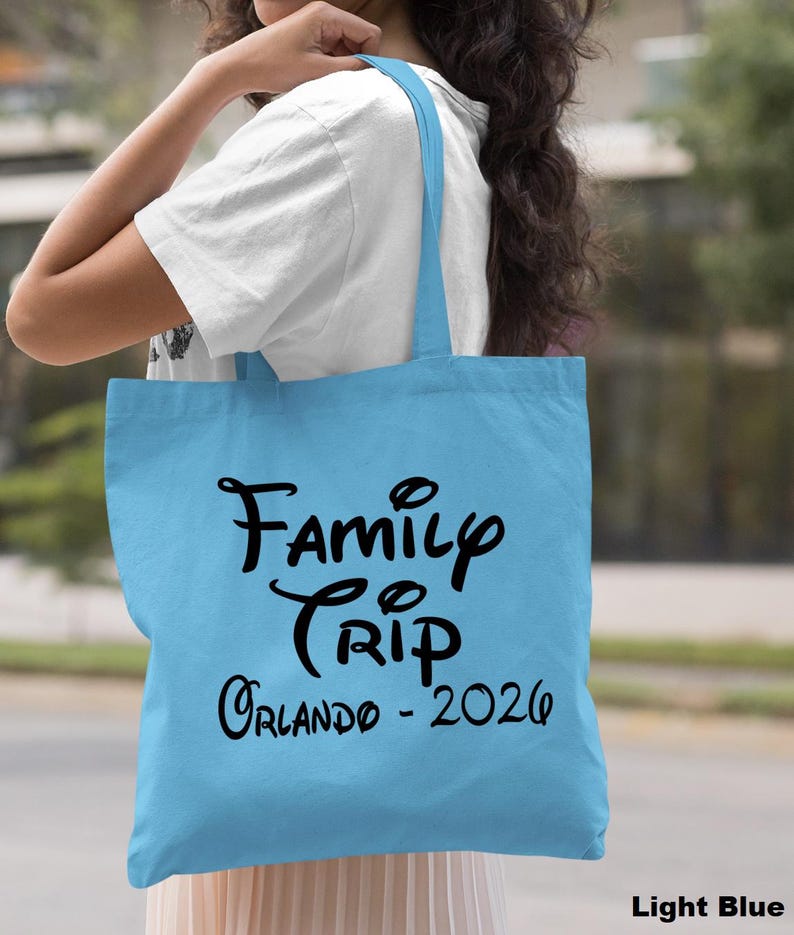 Custom Family Trip Bag, Family Vacation Bag, 2026 Family Trip Bag, Adventure Bag, Camping Gift, Beach Gift, Traveler Bag, Family Trip Gift Bild 7