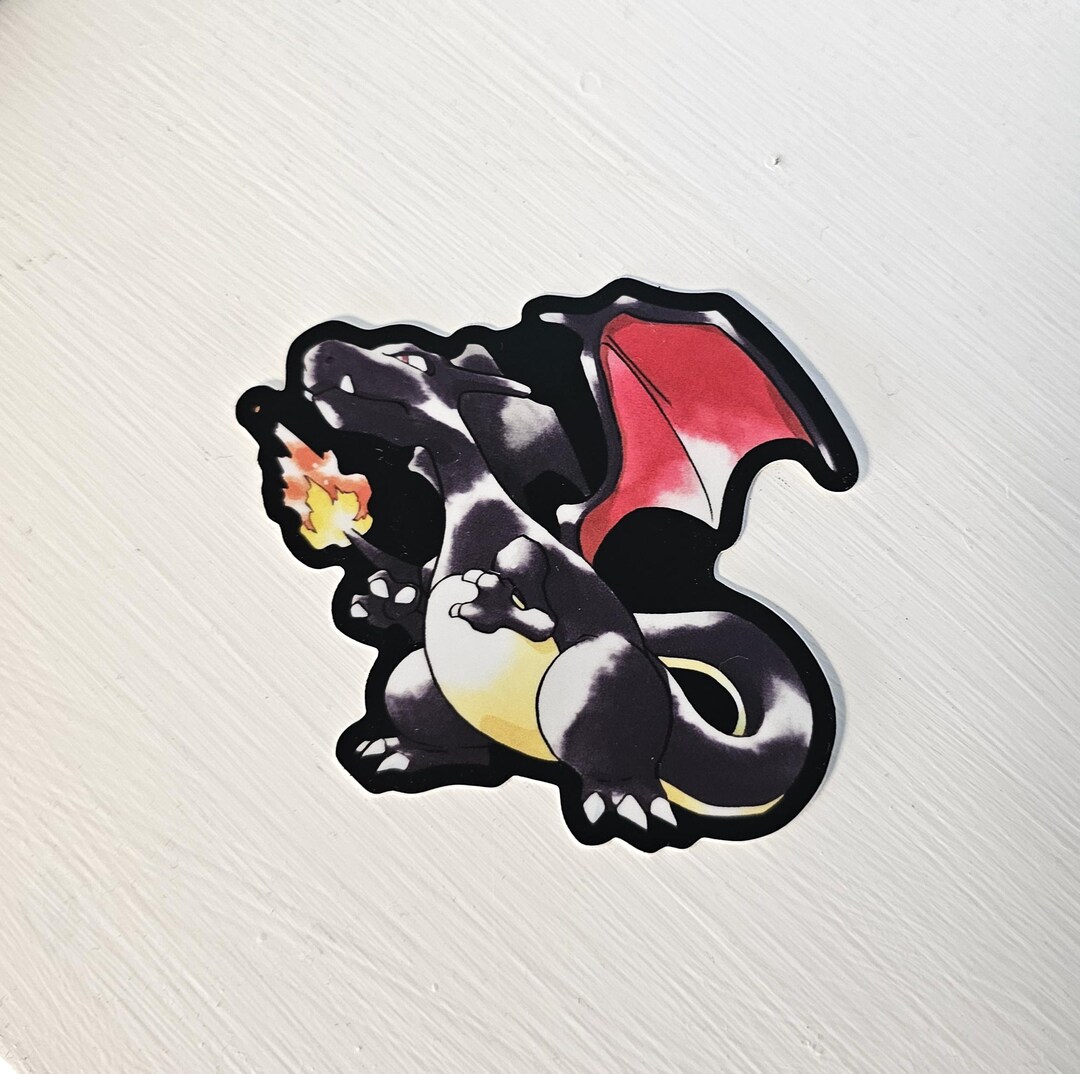 Charizard Merlin Sticker Shiny Charizard Sticker - Etsy