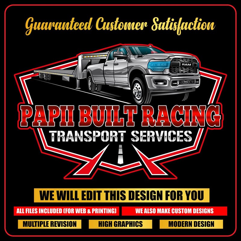 Hot Shot Trucking Logo - Etsy