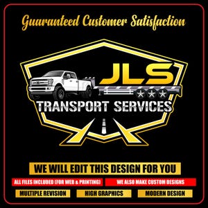 Trucking Company Logo, Moving Truck, Hotshot Logo, Semi Truck Logo, Transportation Logo, Logistics Logo, Truck Driver Logo, premade logo