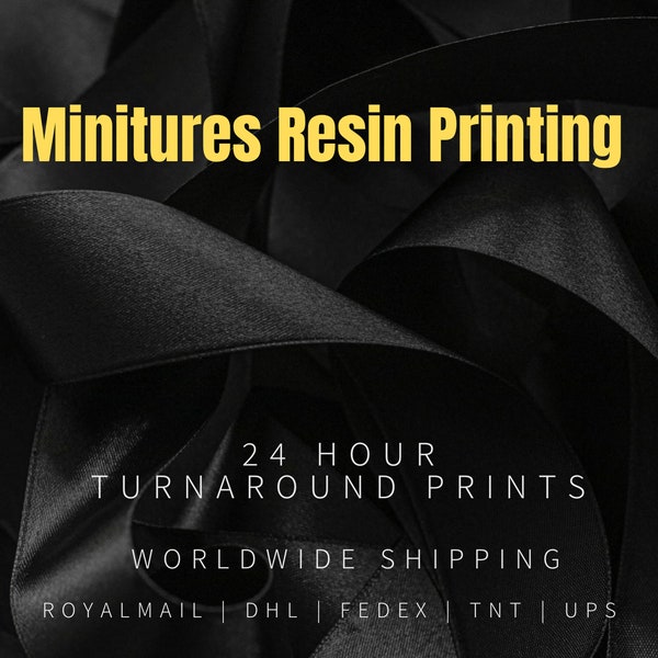 Resin Figurines | Miniatures | Custom 3D Printing | 3D Printing On Demand  | 3D Print Resin | UK Based 3D printing service | SLA | FDM |