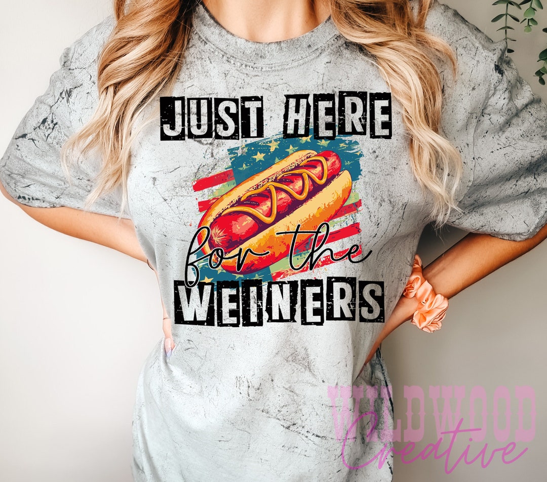 4th of July Hot Dog PNG, Adult Humor Png, Patriotic Png, Weiners Png