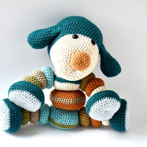 Bubbles the Dog - US Crochet Pattern for download
