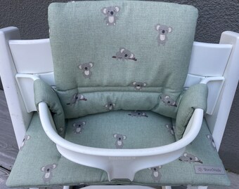 Koala Sitzkissen Set TrippTrapp Babyset Sitzpolster mint