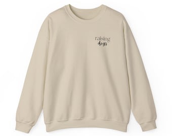 Dog Mom Crewneck, Pet Lover Sweatshirt, Cotton Shirt