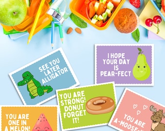 Kids Lunch Box Notes: Motivational Affirmations (PDF)