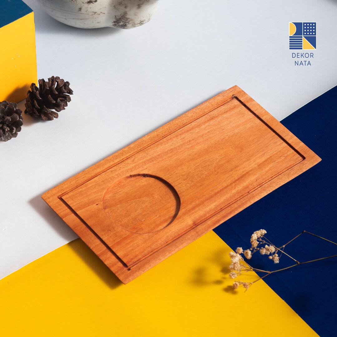 Sera Personalized Coffee Tray, Gift for Coffee Lovers, Engrave Drink