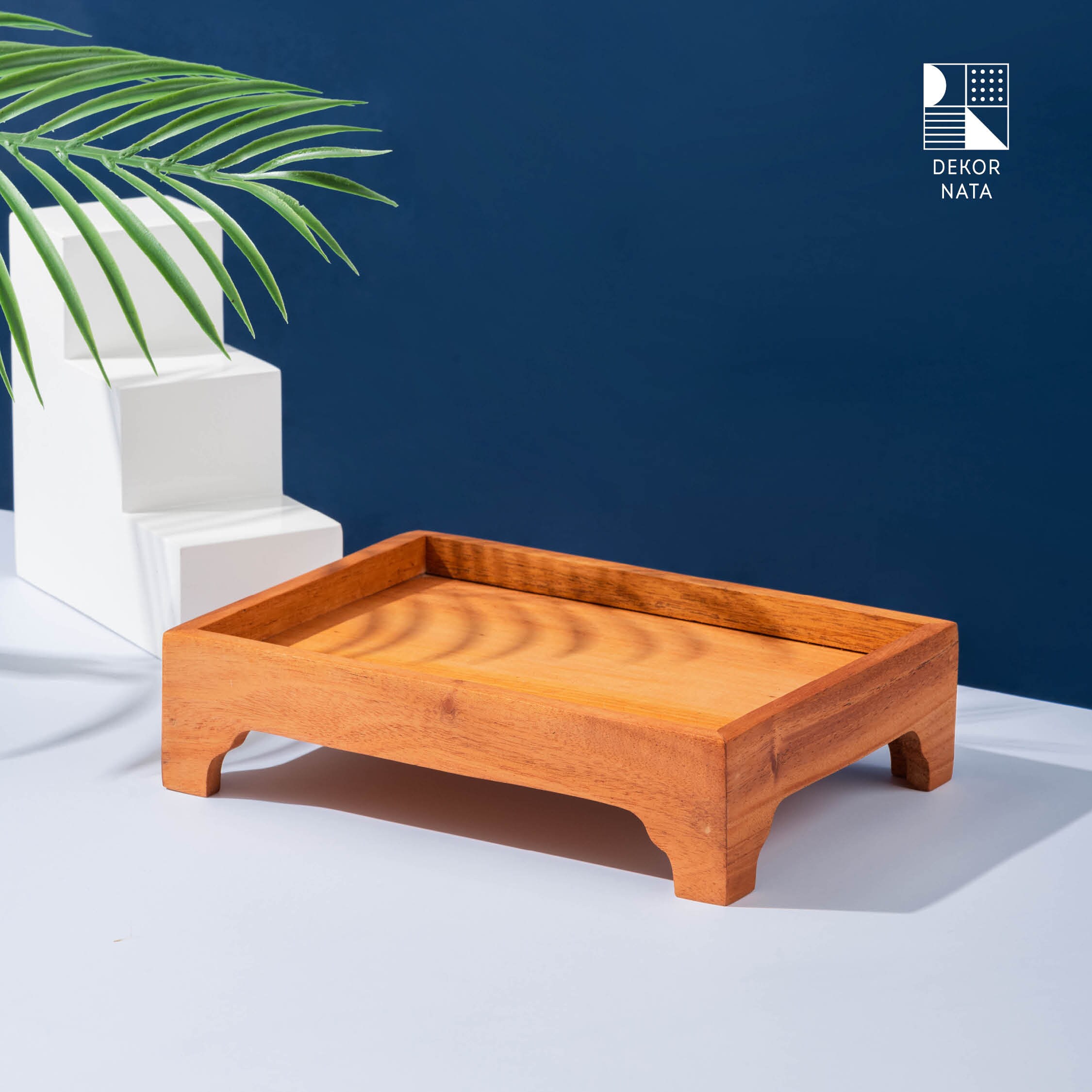 Handcrafted Mahogany Tray Wooden Display Tray Decorative Etsy