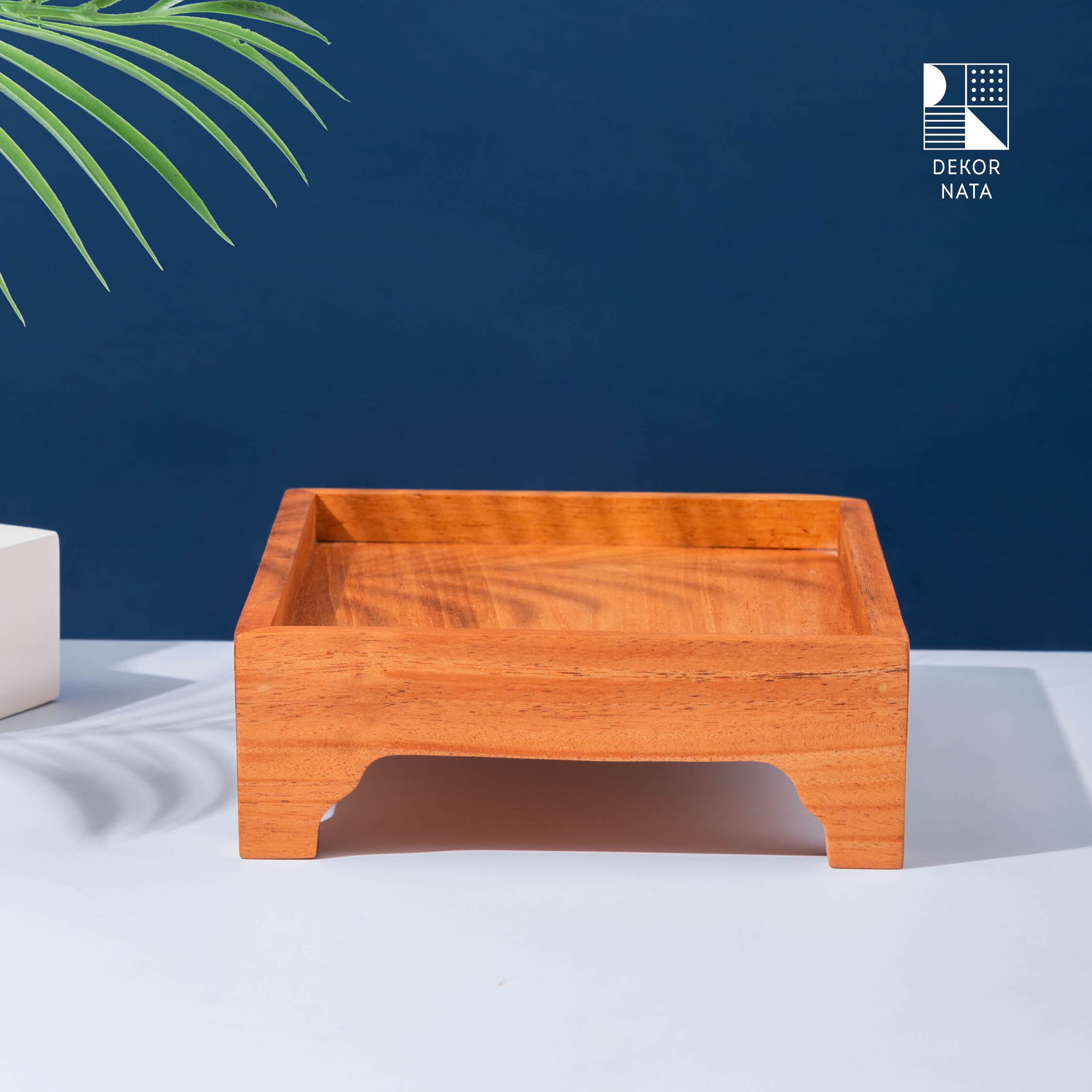 Handcrafted Mahogany Tray Wooden Display Tray Decorative Etsy