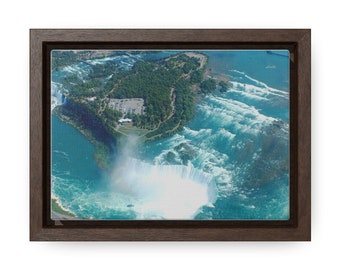 Niagara Falls Wasserfall Kunst, Kanada Fotografie Druck, Reise Natur Leinwand Kunst, Wohnzimmer Dekor