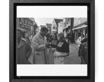 Impresión fotográfica de Mohammed Ali, decoración de cuevas para hombres