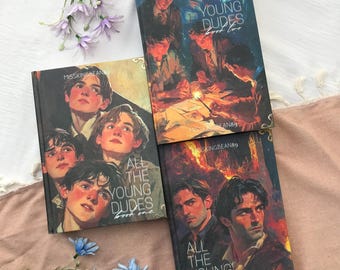 All The Young Dudes Full Set, ATYD Hardcover Collection, Marauders Era Book, Wolfstar Fanfiction, Dark Academia Books, Gift for Book Lovers