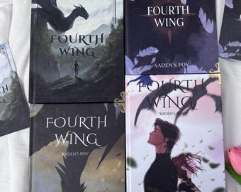Fourth Wing Xaden POV Book | Fantasy Dragon Romance Hardcover | BookTok Popular Fantasy | Special Edition Cover