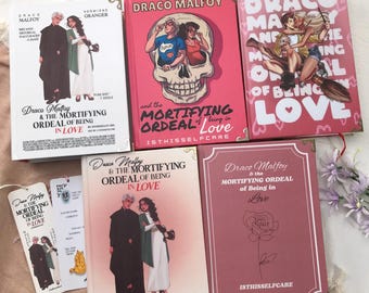 Draco Malfoy and The Mortifying Ordeal of Being in Love Book Set | Dramione Fanfiction Hardcover | Draco x Hermione Romance