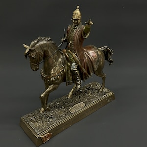 Fatih Sultan Mehmet I Ottoman Empire Sultan I Ottoman Gifts Conqueror Mehmet I Istanbul Comnqueror Statue I Unique Ottoman Decorative Gifts