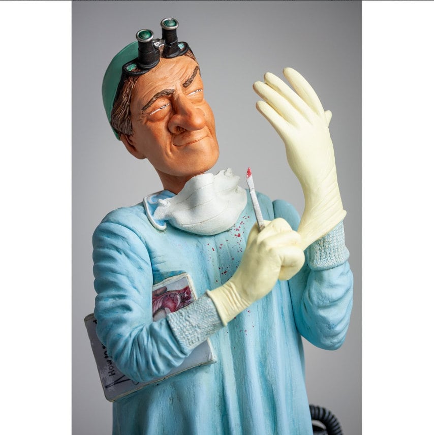 Surgeon Doctor Comic Art Statue I Doctor Thank You I Comic Art Doctor