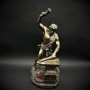 Hephastus GREEK GOD of FIRE Bronze Finished Statue