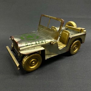 Military JEEP Decorative Metal Model Car