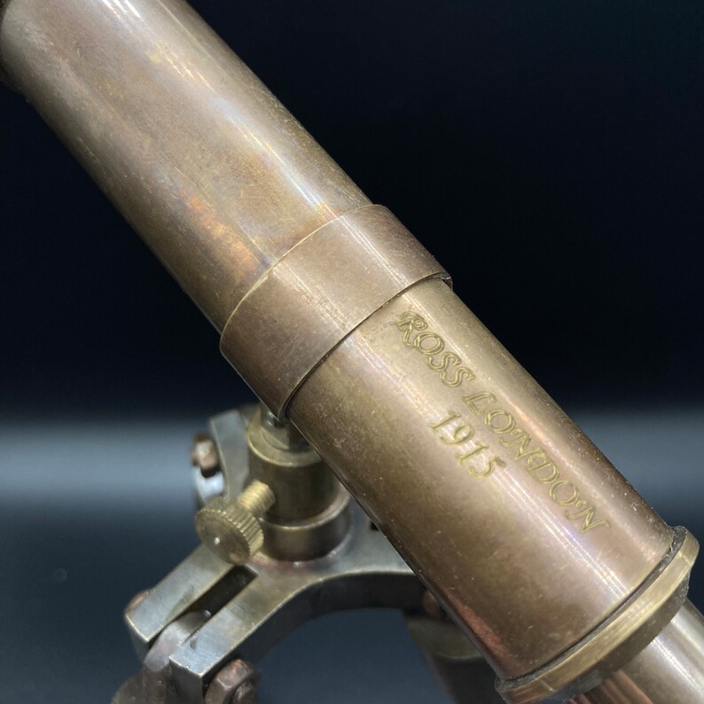 Vintage Brass Telescope I Unique Antique Looking Telescope I Desktop Decorative Victorian Marine Brass Telescope I Showpiece Brass Telescop image 4