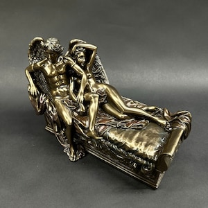 Cupid Eros & Love Goddess Psyce Statue