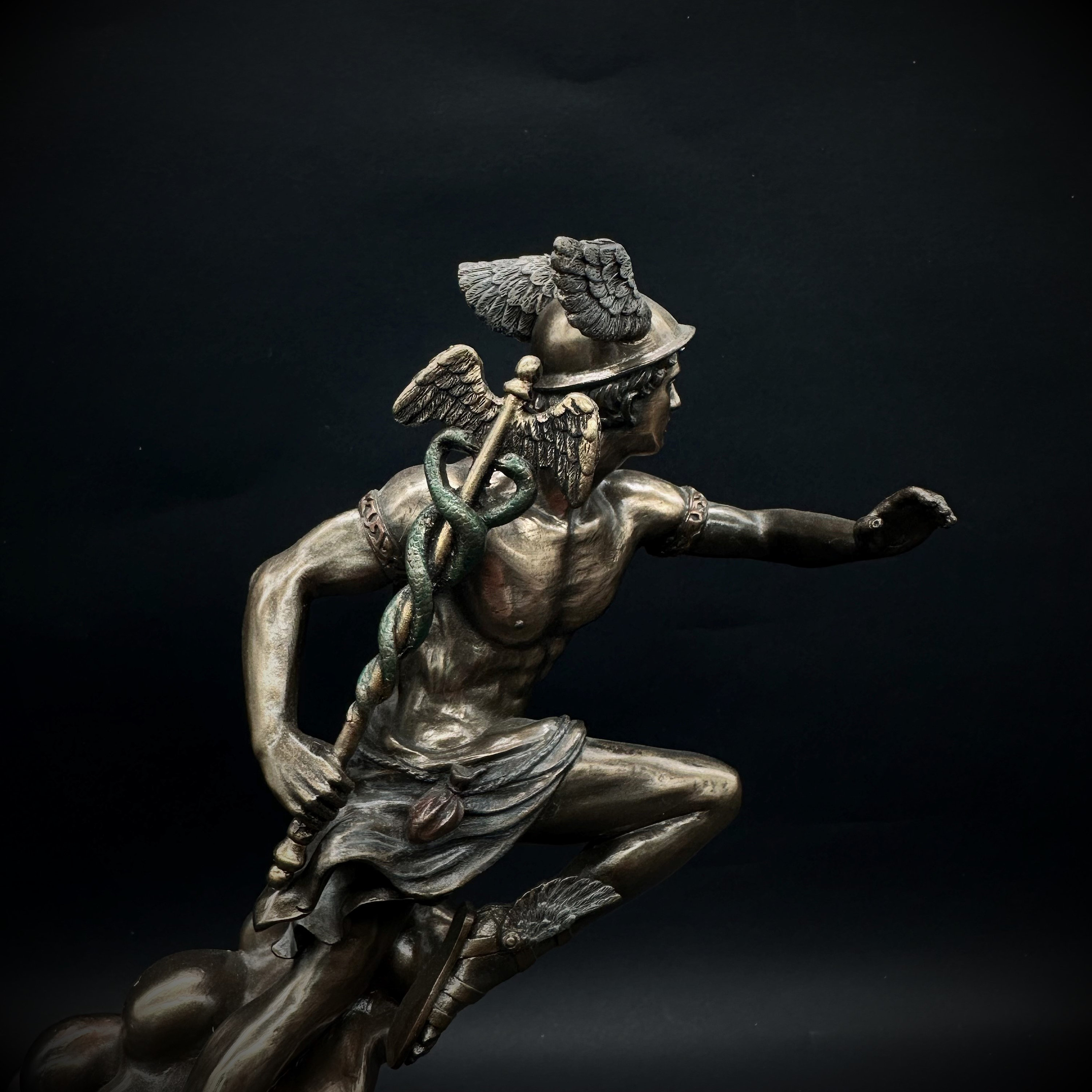 Hermes Statue I Ancient Greek God Figurine I the Ancient