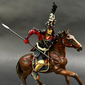 Samurai Horse Figurines Statue
