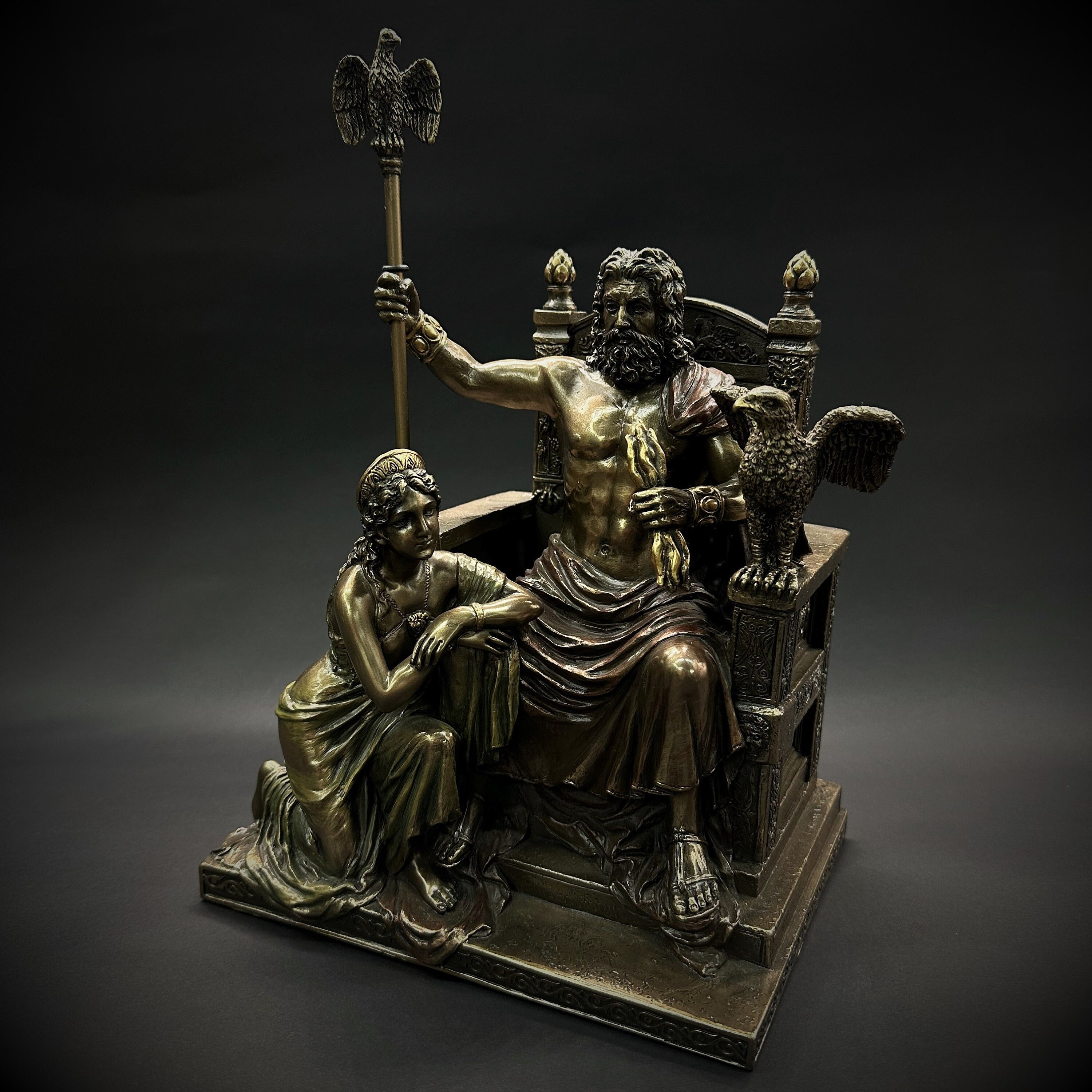 ゼウスとヘラの像 | ギリシャの像 | フィギュア像と彫刻 I