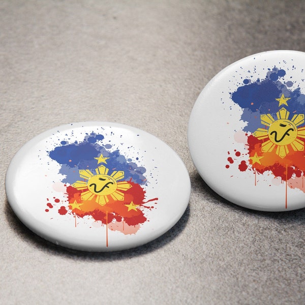 Pinoy Button Etsy