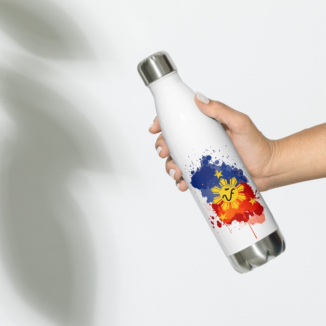 Philippines Flag Stainless Steel Water Bottle - Christmas Gift Pinay ...