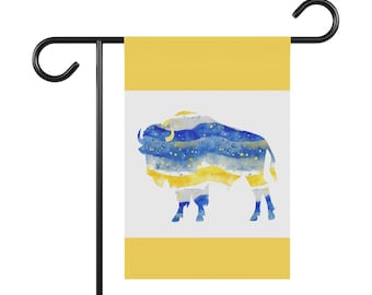Buffalo Hockey Aquarell-Motiv