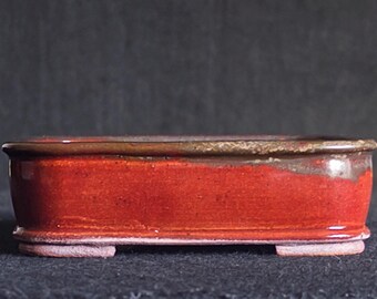 Small rectangular bonsai pot 11.5 x 9cm