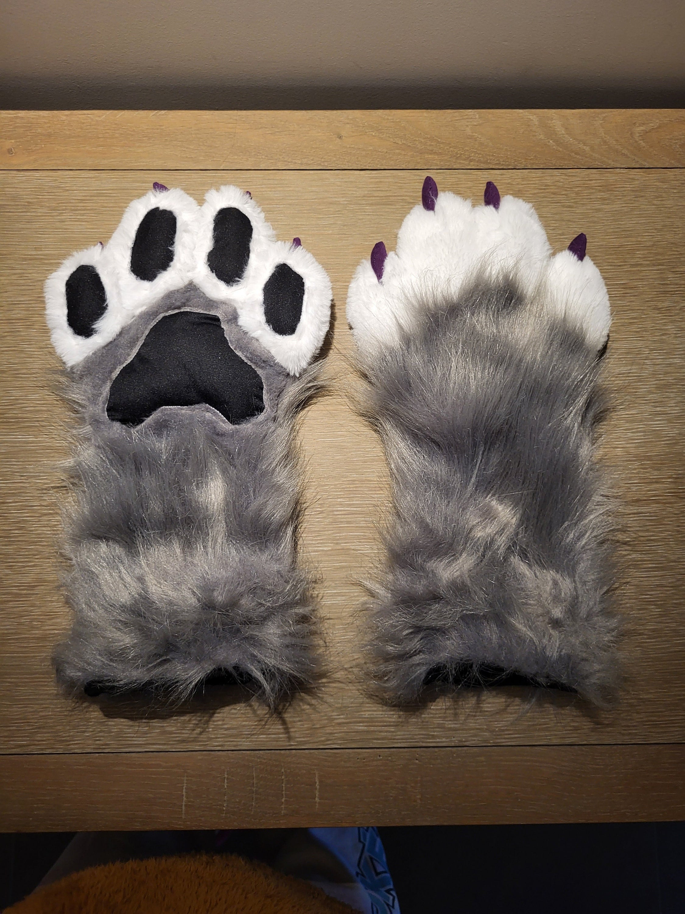 Fursuit Paw Downloadable Pattern/template GUIDE 4toes Etsy