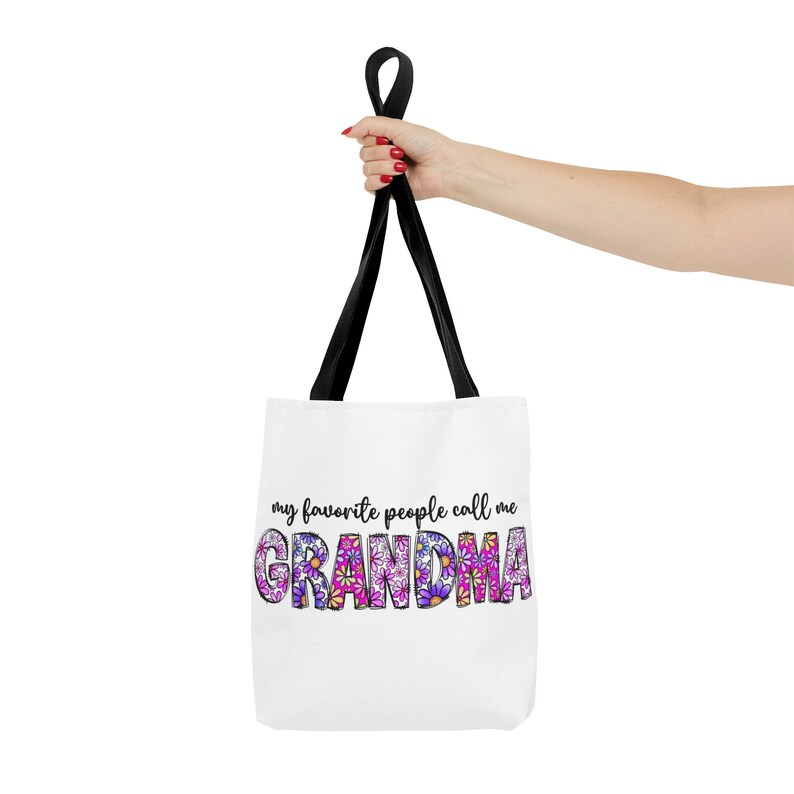 Lamyba Oma Geschenk – Große Tragetasche „Gigi“ Mit Make-up-Tasche, Baumwoll-Leinen