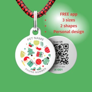 Personalized Tag for Labradors, Resin Dog Tag, Pet Tag ID, Silent Dog Tag, Personal Dog Tag