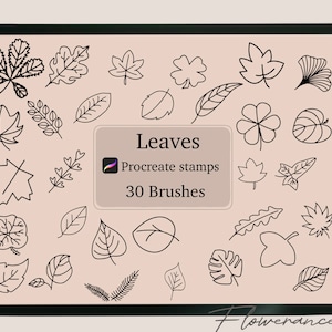 Blätter Stempel, Blatt Stempel, Blätter Pinsel, Blätter zeugen, Stempel Blätter zeugen, Stempel zeugen, Stempel Blätter.