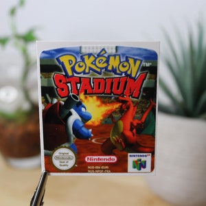 Etykieta zamienna do kartridża z grą Nintendo 64 N64