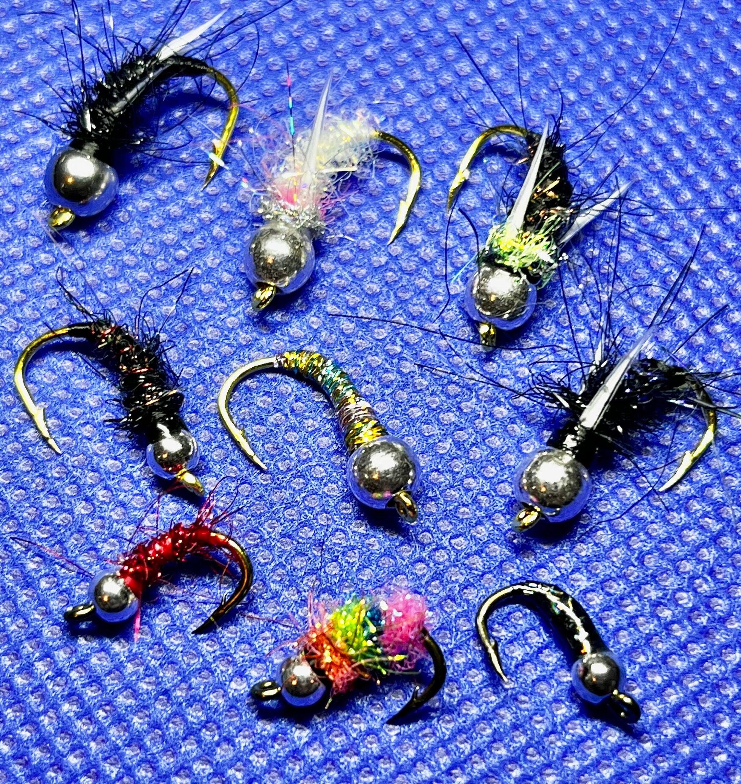 You Pick Nymphs, includes, Prince Nymphs, Midges, rainbow nymphs and more…