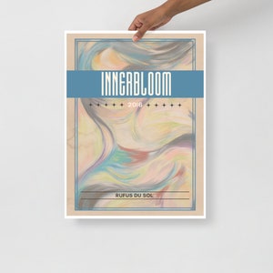 Innerbloom Rufus Du Sol Print, Wall Art, Home Decor, Music Inspired Print