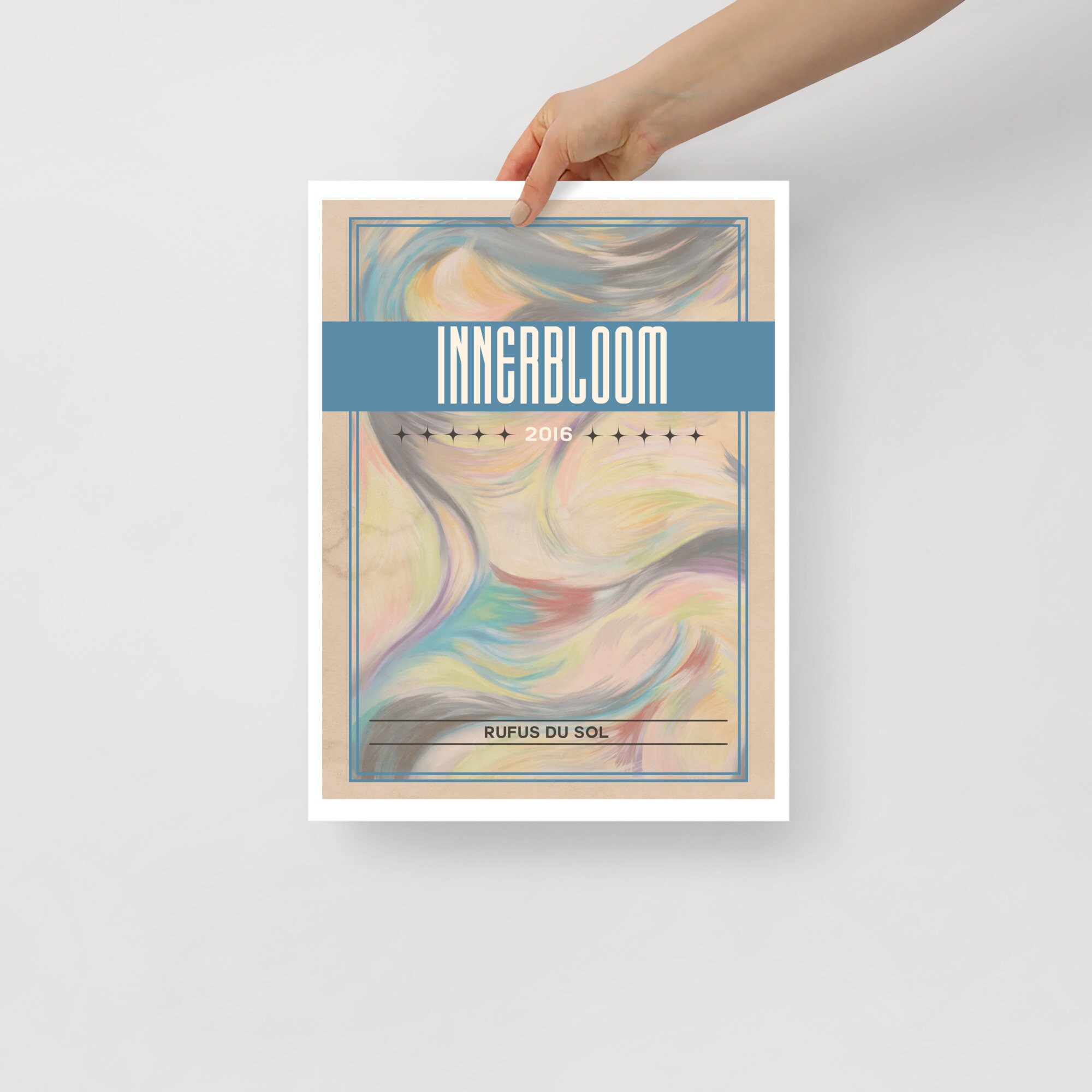 Sailing Innerbloom Innerbloom Rufus Du Sol Print, Wall Art, Home Decor, Music Inspired ...