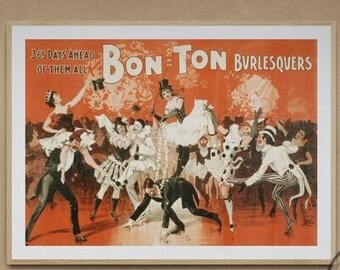 Come on everybody, clap your hands | DOWNLOAD digitally restored image from a vintage poster | PRINT awesome retro poster | Sound of gift