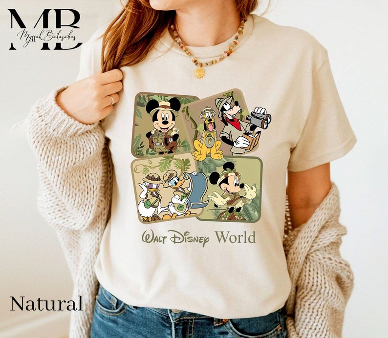 Disney Animal Kingdom Shirt, Vintage Animal Kingdom Shirt, Mickey