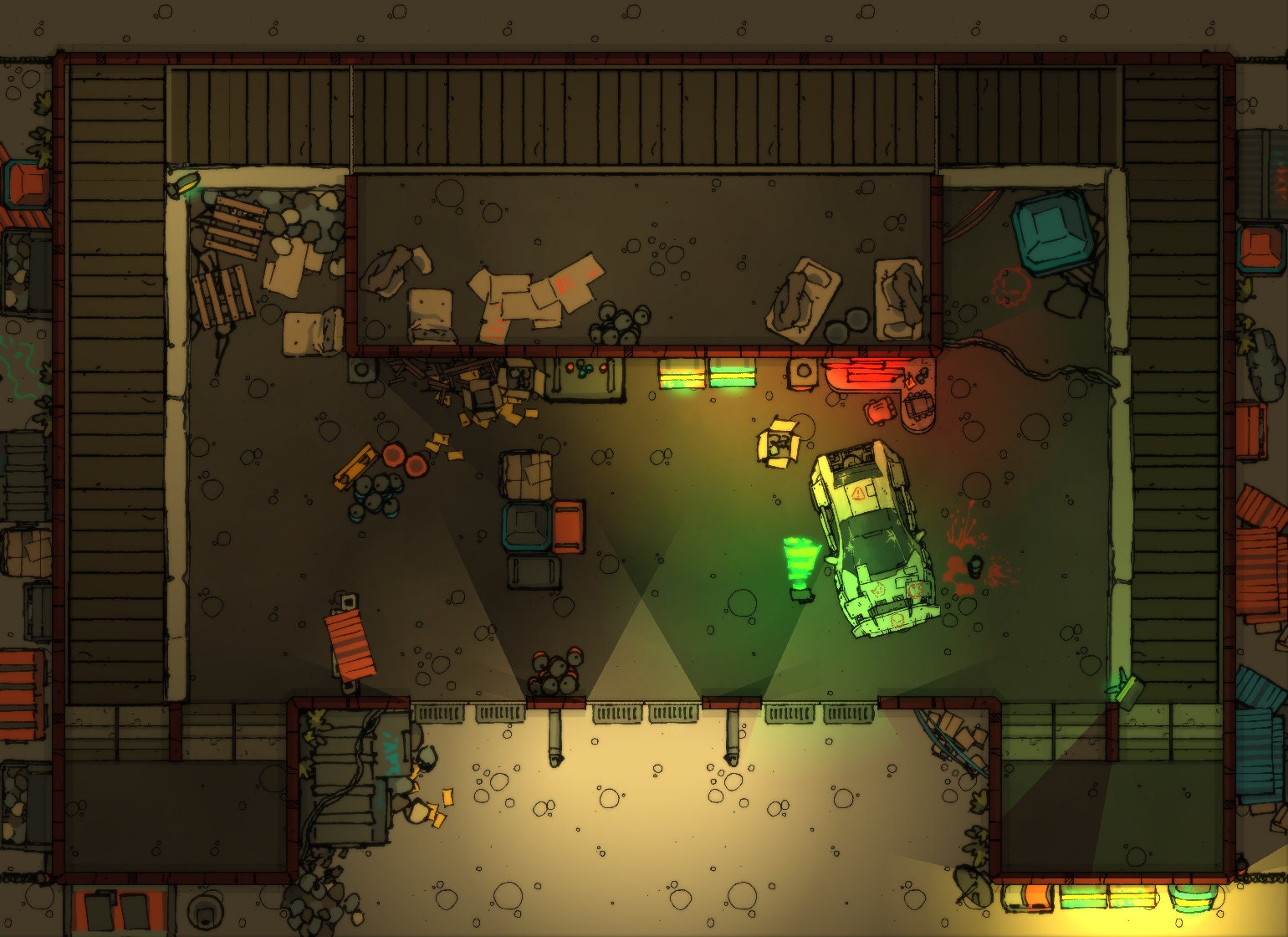 Small Dungeons and Dragons Battle Map D&D Custom Map Etsy