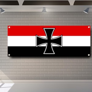 Deutsche Reichsfahne mit Reichsadler – Historisches Reichsbanner